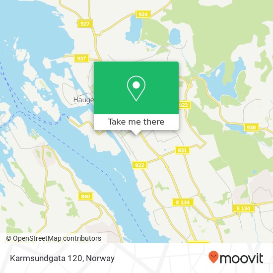 Karmsundgata 120 map