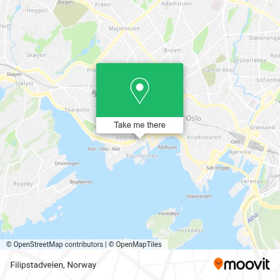 Filipstadveien map