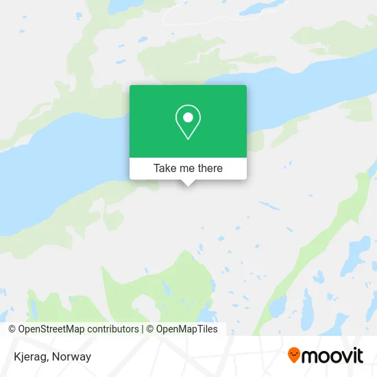 Kjerag map