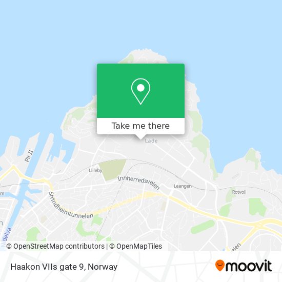 Haakon VIIs gate 9 map