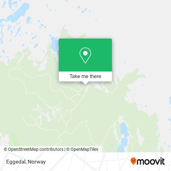 Eggedal map