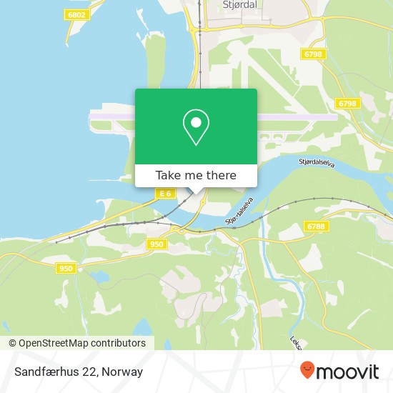 Sandfærhus 22 map