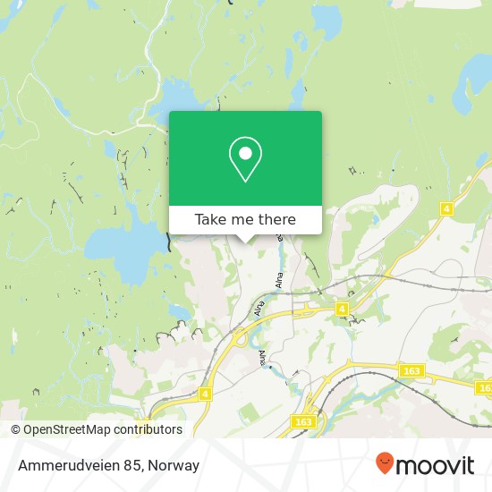 Ammerudveien 85 map