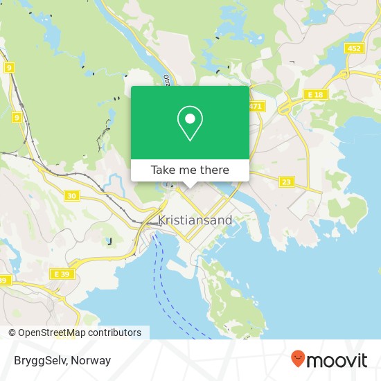 BryggSelv map