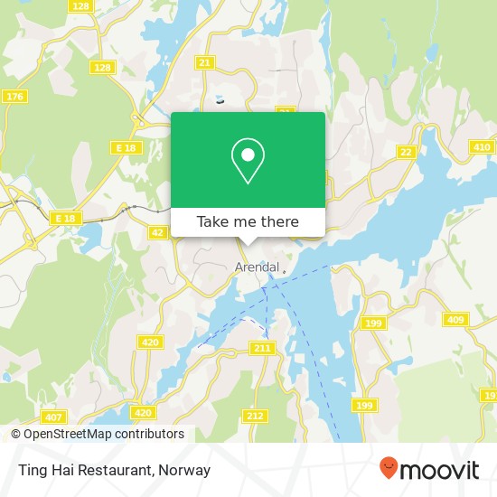 Ting Hai Restaurant map