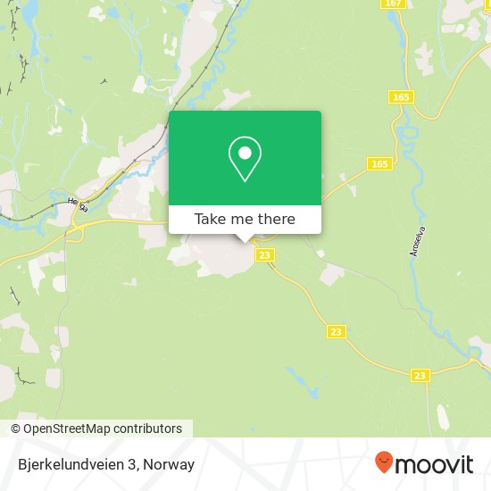 Bjerkelundveien 3 map