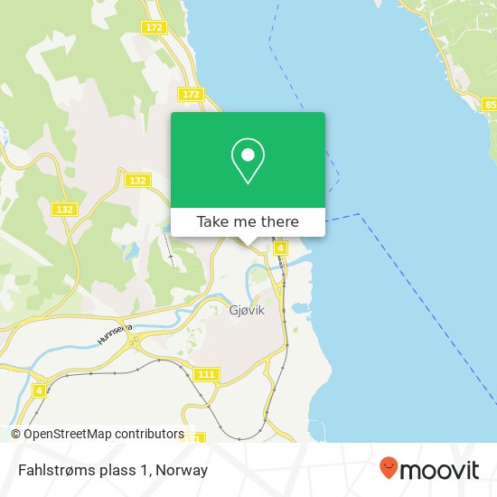 Fahlstrøms plass 1 map