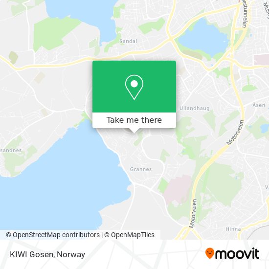 KIWI Gosen map