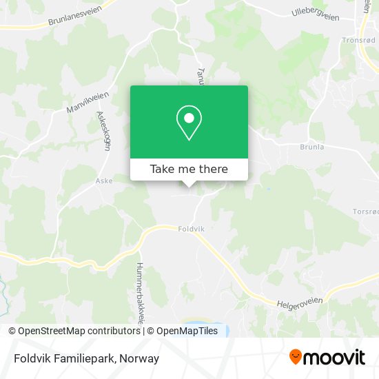 Foldvik Familiepark map