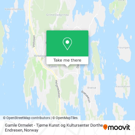 Gamle Ormelet - Tjøme Kunst og Kultursenter Dorthe Endresen map