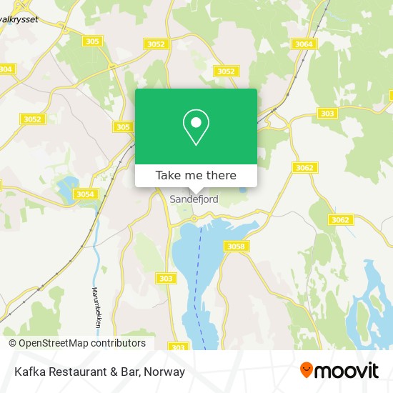 Kafka Restaurant & Bar map