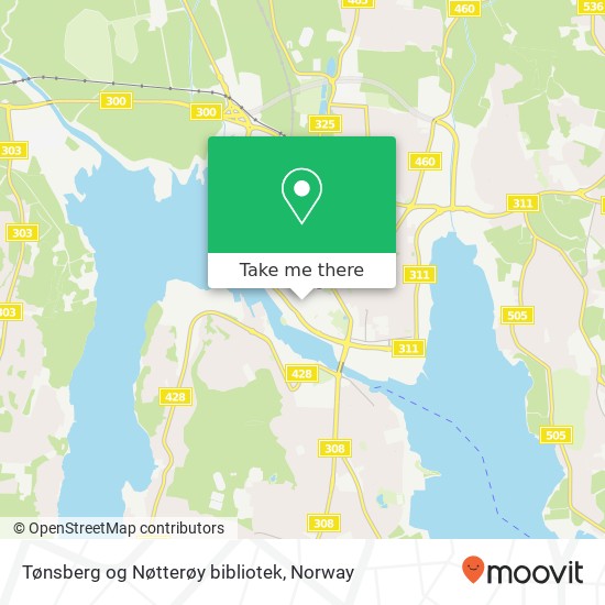 Tønsberg og Nøtterøy bibliotek map