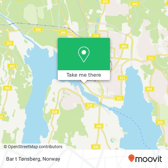 Bar t Tønsberg map