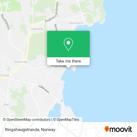 Ringshaugstranda map