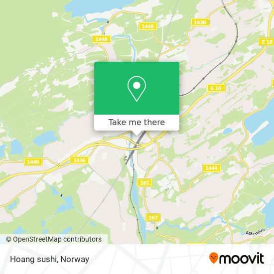 Hoang sushi map