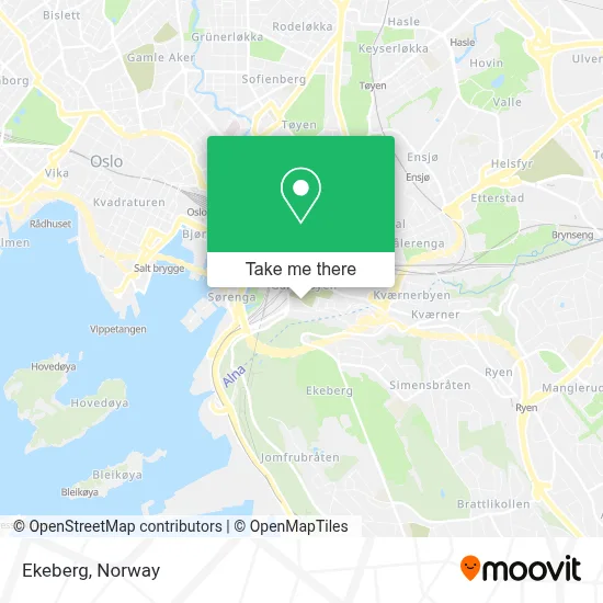 Ekeberg map