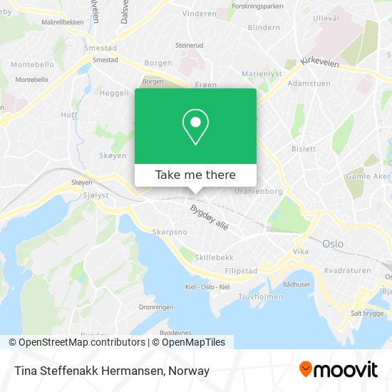 Tina Steffenakk Hermansen map