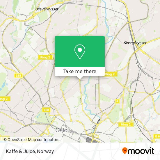 Kaffe & Juice map