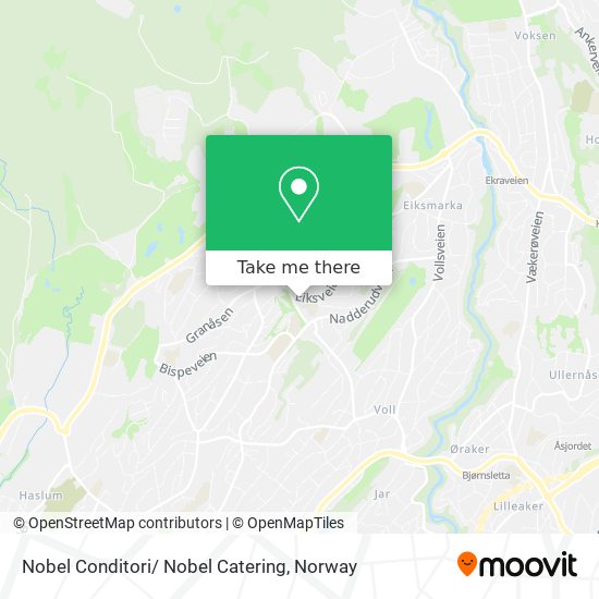 Nobel Conditori/ Nobel Catering map