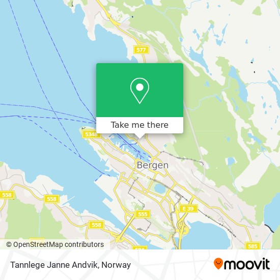 Tannlege Janne Andvik map