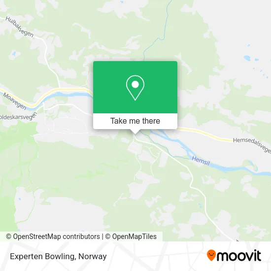 Experten Bowling map