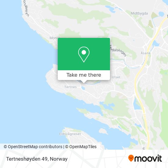 Tertneshøyden 49 map