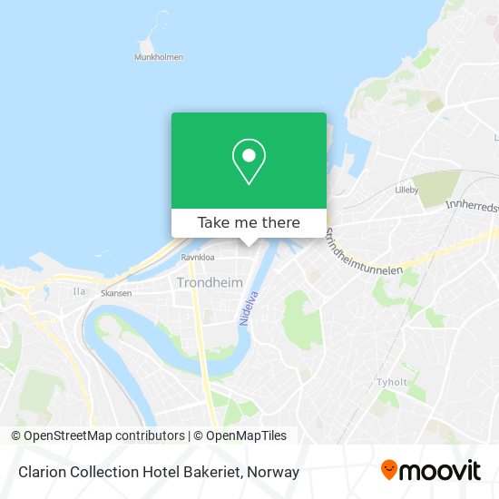 Clarion Collection Hotel Bakeriet map