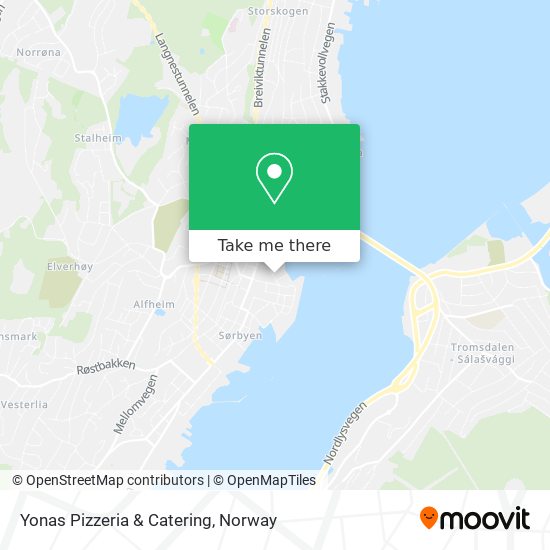 Yonas Pizzeria & Catering map