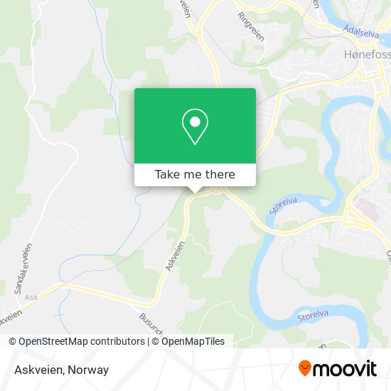 Askveien map