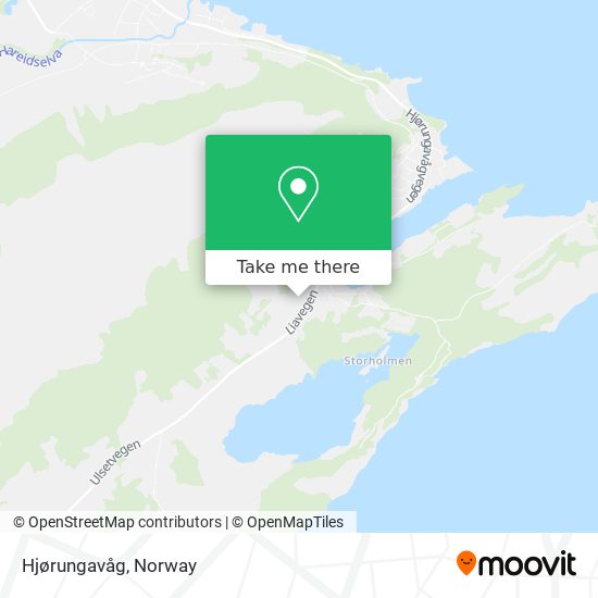 Hjørungavåg map