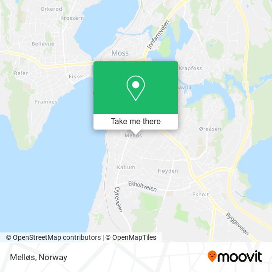 Melløs map