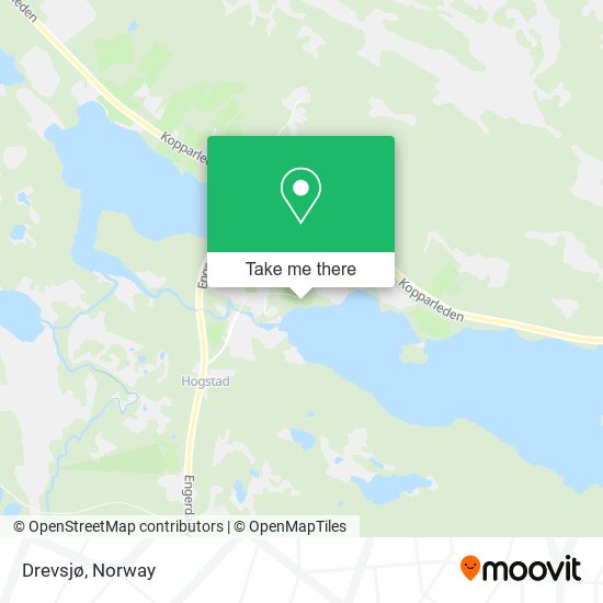 Drevsjø map