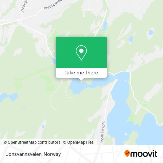 Jonsvannsveien map