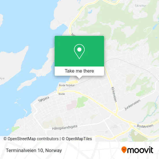 Terminalveien 10 map