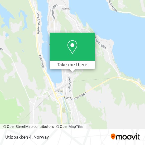 Utløbakken 4 map