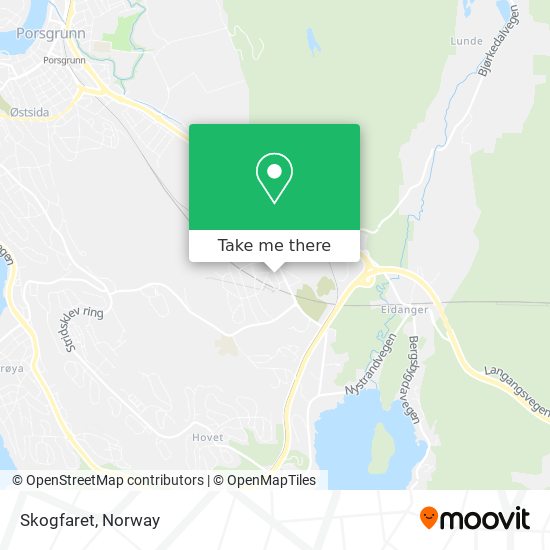 Skogfaret map