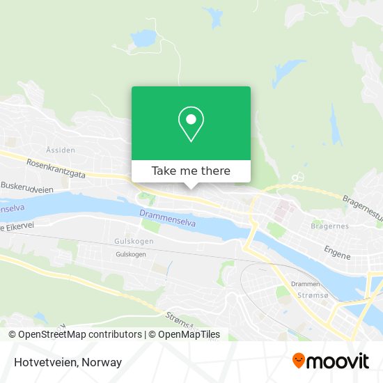 Hotvetveien map