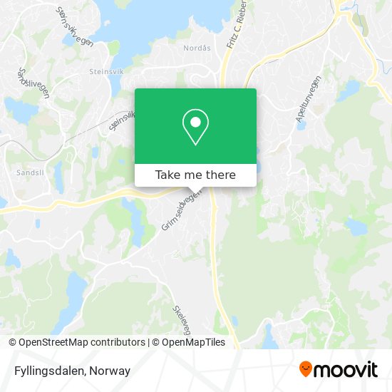 Fyllingsdalen map