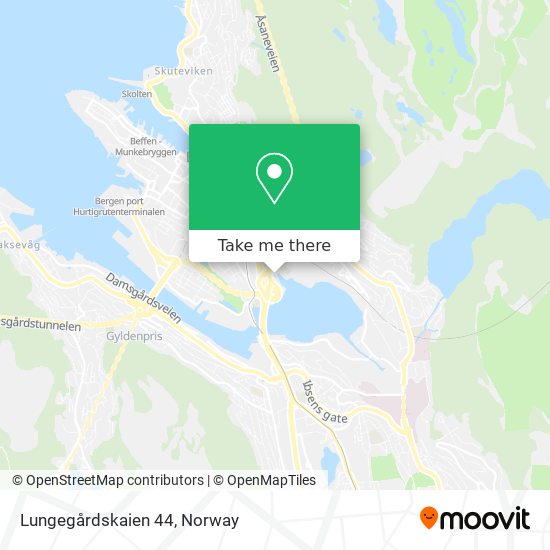 Lungegårdskaien 44 map