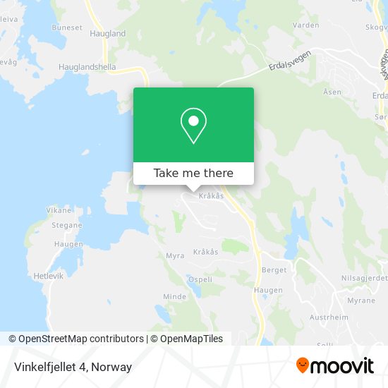 Vinkelfjellet 4 map