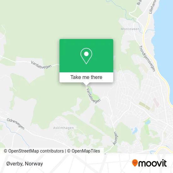 Øverby map