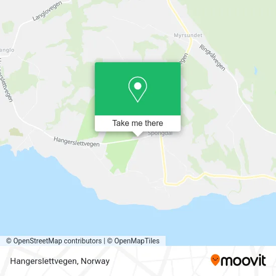 Hangerslettvegen map
