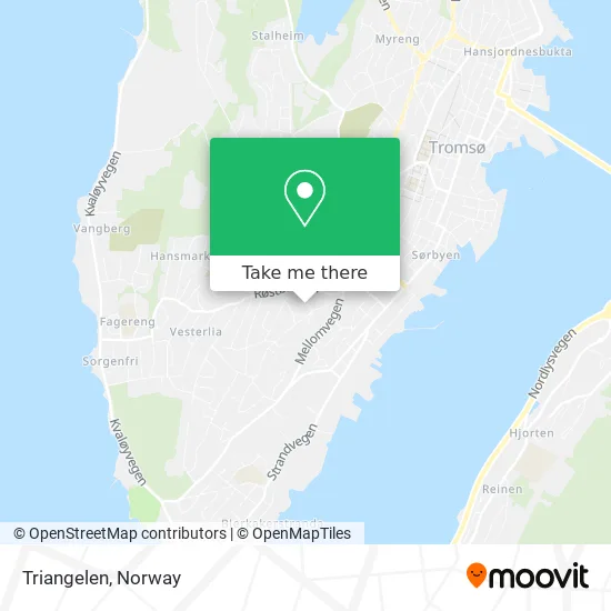 Triangelen map