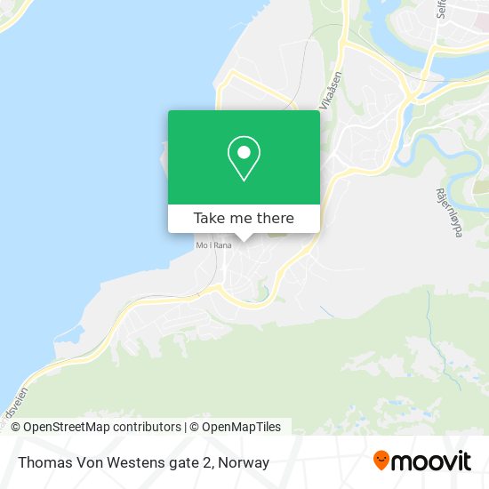 Thomas Von Westens gate 2 map