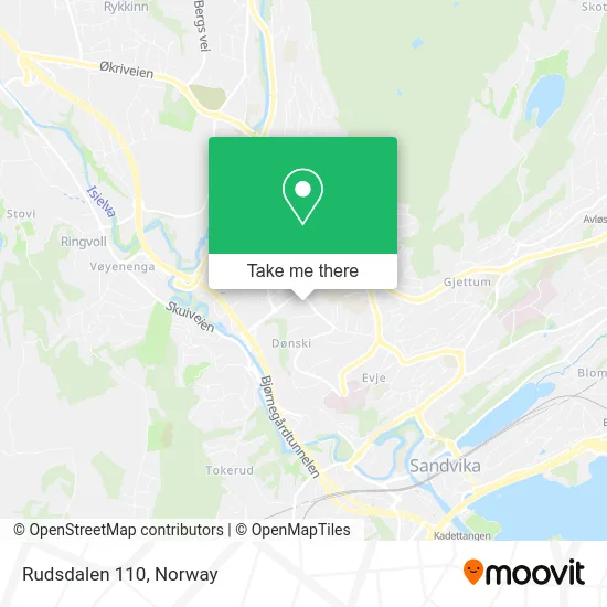 Rudsdalen 110 map