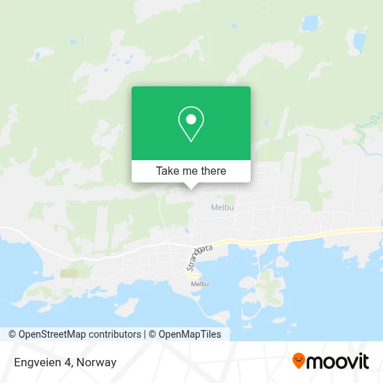 Engveien 4 map