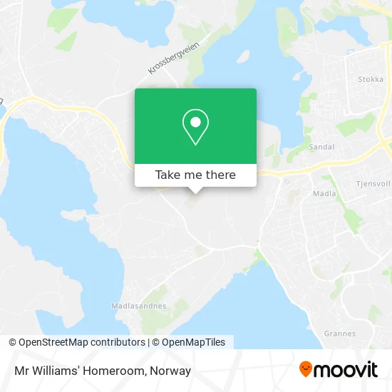 Mr Williams' Homeroom map