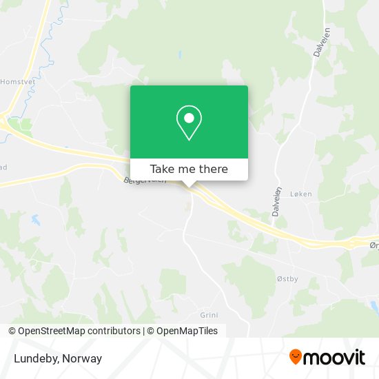 Lundeby map