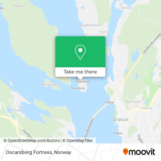 Oscarsborg Fortress map
