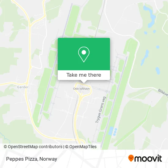 Peppes Pizza map